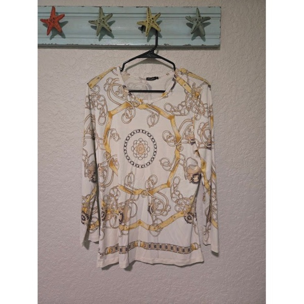 J. McLaughlin Printed Top